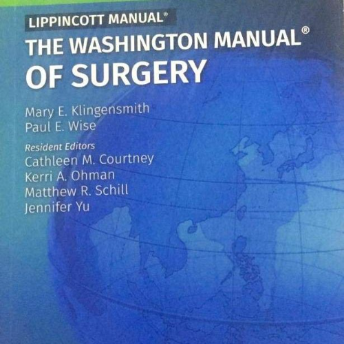 عکس محصول The Washington Manual Of Surgery 8Ed  (Pb 2020)