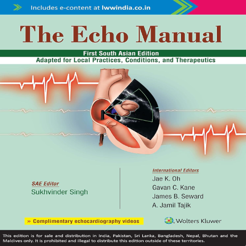 عکس محصول The Echo Manual Adapted For Local Practices Conditions And Therapeutics With Access Code  (Pb 2022)