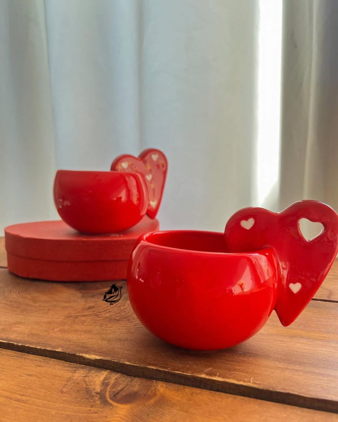 عکس محصول ماگ ولنتاین قلب قرمز